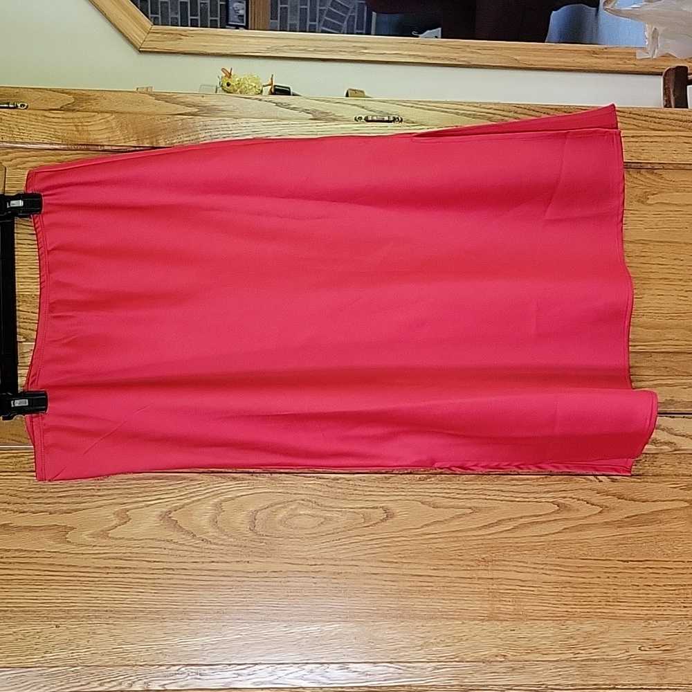 Vylette Satin Look Skirt XXL